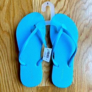 Old Navy Bright Blue Flip Flops